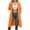 Orange, variant on Women's Zip up Hoodies Oversized Fleece Long Pullover Hooded Sweatshirts Casual Long Sleeve Fall Hoodie Jacket Coats (Orange, M)