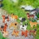 thumbnail image 4 of 12 Unids Figuras de Perros Animales Estatuas en Miniatura Juguete Educativo Temprano Juegan Juguetes Perro Figuras de Animales para la Decoració Sunnimix Figuras de simulación, 4 of 8