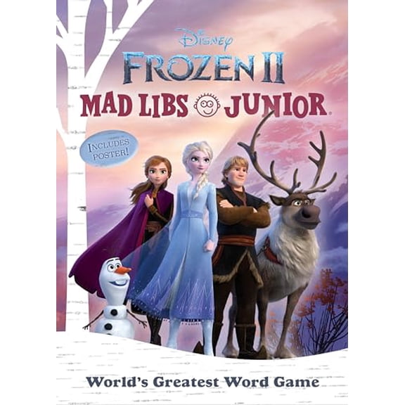 Pre-Owned Frozen 2 Mad Libs Junior: World's Greatest Word Game Paperback