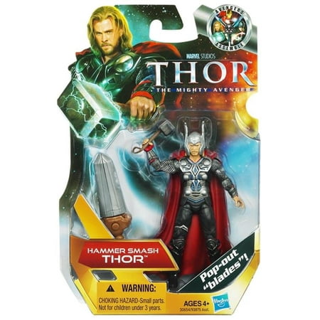 Thor 3.75" Action Figure Hammer Smash Thor