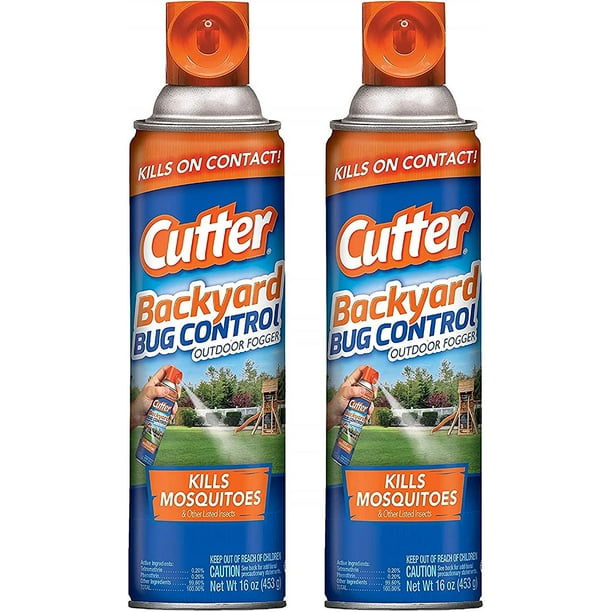 Cutter Backyard Bug Control Outdoor Fogger Kills Mosquitoes 16 OZ