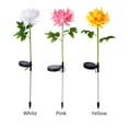 thumbnail image 2 of Amdohai Solar Flower Lights Outdoor Solar Powered Lights Chrysanthemum Flower Shaped, 2 of 7