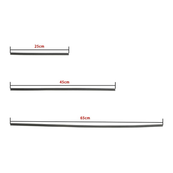 Front   Rear Wiper Inserts Set Rubber Fit for Honda 2016-2022 HR-V 4-Door