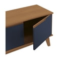 thumbnail image 4 of Mueble TV 55" Kappesberg 136cm con 3 Puertas Canela/Azul, 4 of 9
