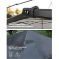 thumbnail image 4 of COZONY 10'x10' Pop Up Canopy Tent, Waterproof and UV Protection, 4 Sidewalls and 4 Sandbags,Instant Portable and Adjustable Shelter for Deck, Backyard, Garden, Patio,Lawns,Outdoor Activities, Black, 4 of 7