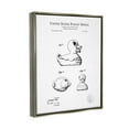 thumbnail image 3 of Stupell Industries Vintage Toy Duck Diagram Graphic Art Luster Gray Floating Framed Canvas Print Wall Art, Design by Karl Hronek, 3 of 8