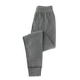 thumbnail image 1 of MIASHUI Girls Leggings Pantalon Long Confortable et Extensible, Collant Doux à Imprimé Rayé, Noir, 2-3 Ans, 1 of 4