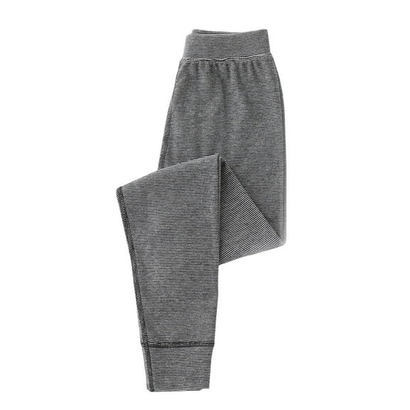 LYHaoo Girls' Autumn Style Leggings Pants Solid Elastic Children's Pants Baby's Winter Pants Comfy Lounge Pants Sizes 2-3 Years Black