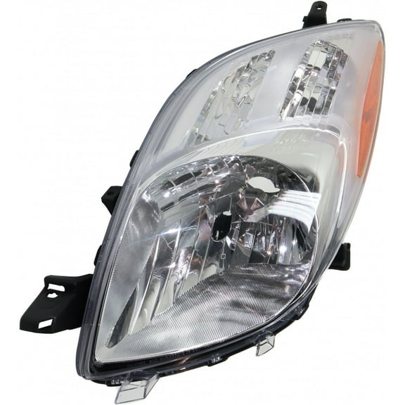 CarLights360: For Toyota YARIS Headlight Assembly 2006 2007 2008 Driver Side For TO2502170 | 81170-52601, 81170-52600