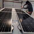 thumbnail image 2 of Kit de soportes en Z para montaje de paneles solares livianos, fácil instalación para autocaravanas en la pared, duraderos, resistentes a la intemperie y anticorrosión para instalación en, 2 of 7
