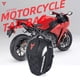 thumbnail image 2 of Bolsa trasera de la motocicleta Bolsa del asiento trasero Bolsa de la cola Mochila multifu Eccomum Bolsa de moto, 2 of 5
