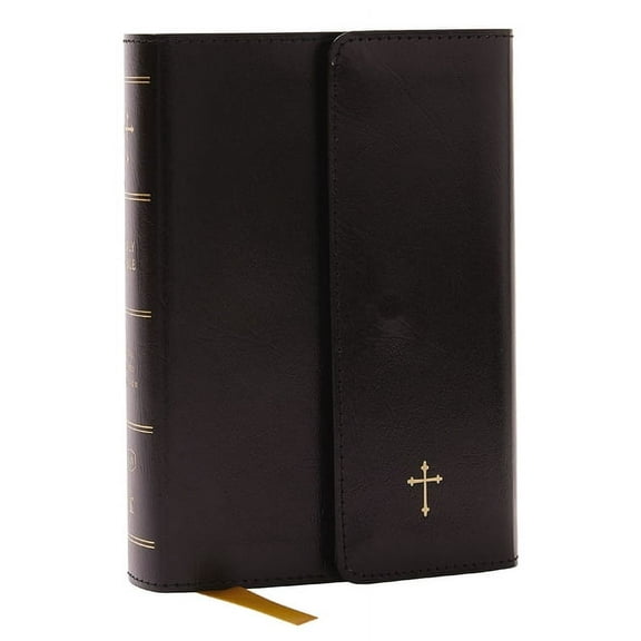 KJV Holy Bible: Compact with 43,000 Cross References, Black Leatherflex with Flap, Red Letter, Comfort Print: King James, (Paperback)