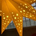 thumbnail image 3 of Estrella de Navidad colgante Star Cable 45cm Luminoso navideño con papel 3D para Navidad en interiores (45cm), 3 of 9