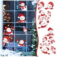 thumbnail image 1 of 60% Discount Promotional Items: Christmas Doodle Stickers Christmas Wall Sticker Self Adhesive Creative Snowman Window Glass Sticker Pvc Reflective Sticker, By Meiiso, 1 of 6