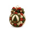 thumbnail image 4 of Clearance! Christmas Classics Patchwork Ornament DIY Kit, No-Sew Ornament Kit (Christmas Tree), 4 of 7