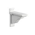 thumbnail image 3 of Mayne Manchester Mailbox Arm Mount White Plastic Mailbox Post, 3 of 12