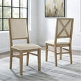 thumbnail image 2 of CROSLEY CF501317-RB Joanna 2Pc Chaise Arrière Rembourrée Set- 2 Chaises Rembourrées, 2 of 2