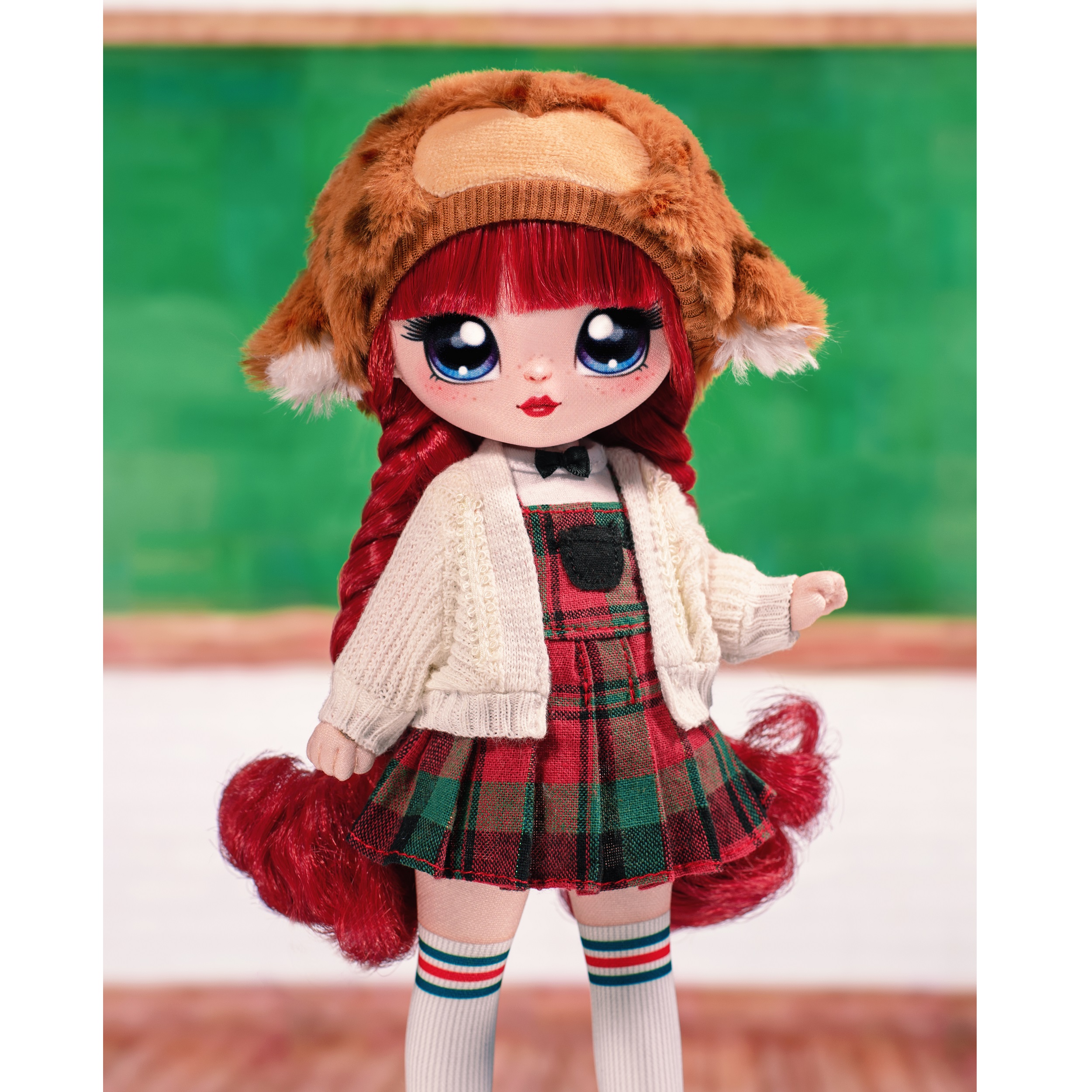 Na Na Na Surprise Teens Fashion Doll - Samantha Smartie, Owl Inspired, 11" Soft Fabric Doll - image 3 of 7