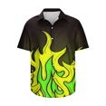 thumbnail image 4 of Qiopertar Liquidation à Moins de 5$ Mode Hommes Chemise à Manches Courtes Col Rabattu en Solde Accès Anticipé, 4 of 5