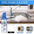 thumbnail image 7 of Japanese Drain Foam Cleaner, Powerful Sink and Drain Cleaner Foam, Liquid Hair Drain Clog Remover, Pipe Foam Cleaner for Kitchen Drain, Sinks, Tubs, 7 of 7