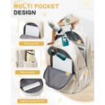 thumbnail image 4 of Mochila BJLFS Beige Impermeable 24 L para mujeres y hombres en edad escolar, 4 of 7