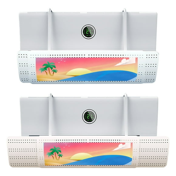 Conditioning Windshield Direct Blowing Outlet Baffle Wall-mounted Universal Windproof Conditioning Hanging Windshield