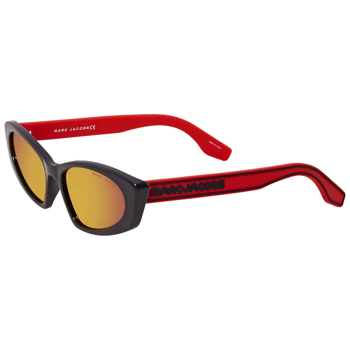 Marc Jacobs Red Mirror Eye Sunglasses MARC 356/S C9A UZ -