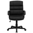 thumbnail image 4 of Pemberly Row Contemporary Mid-Back Leather Office Chair in Black, 4 of 7