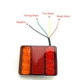 thumbnail image 5 of SPRING PARK DC 12V 24V 8 LEDs Waterproof Car Truck Rear Warning Tail Light Trailer Lamps, 5 of 7