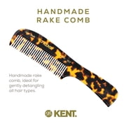 Kent 10T Large Wide Tooth Comb - Rake Comb Hair Detangler / Wide Tooth Comb for Curly Hair - Beard Combs/Hair Comb Hair Care Detangling Comb - Hair Comb for Men Hair Supplies - Natural Hair Comb Set