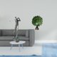 thumbnail image 2 of Escultura De Resina De Pavo Real Golfista Moderna, Elegante Figura De Golfista, Decoración Para Estantería, Oficina, Sala De Estar, Dormitorio, Estantería Para El Hogar., 2 of 8