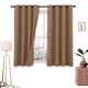 thumbnail image 1 of Cortinas Blackout 275cm Ancho X 160cm Alto - En 2 Páneles (CAMEL), 1 of 1