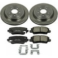 thumbnail image 3 of Power Stop Rear Stock Replacement Brake Pad and Rotor Kit KOE6385, 3 of 8