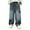 Blue-G, variant on WMQPNNS Boys Baggy Jeans for Kids Boys Denim Pants Toddler Teen Casual Straight Wide Leg Cargo Jeans Y2K Loose Elastic Waist Denim Pants with Pockets(Size 9-10 Years, Black-C)