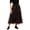 A-Purple206, variant on Wxolcjlv Women's Halloween Celestial Print Maxi Skirt Elastic Waist Gothic Feature Party Skirts