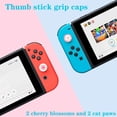 thumbnail image 5 of Estuche de transporte rosa para paquete de accesorios de Nintendo con cubierta protectora rígida, protector de pantalla de vidrio, soporte ajustable y tapas de agarre para el pulgar, 5 of 5