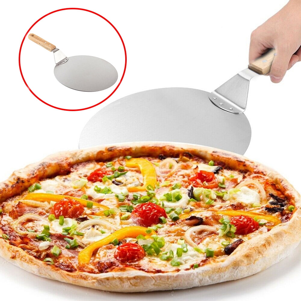 Pizza Spatula, Stainless Steel Pizza Paddle, Creative Pizza Scraper Paddle, Super  Pizza Accessories, Metal Pizza Peel With Thickened Handle, Pizza Spatula  For Meat, Cheese, Bread, Vegetables & Fruits, Baking Supplies, Kitchen  Stuff 