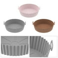 thumbnail image 5 of Sturdy Waterproof Silicone Baking Pan, Soft Protective Hand Fryer Basket Pad, Oven Tray, for Baking, 5 of 8