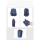 thumbnail image 3 of Mochila de trekking mochila plegable impermeable azul TUNC Sencillez, 3 of 4