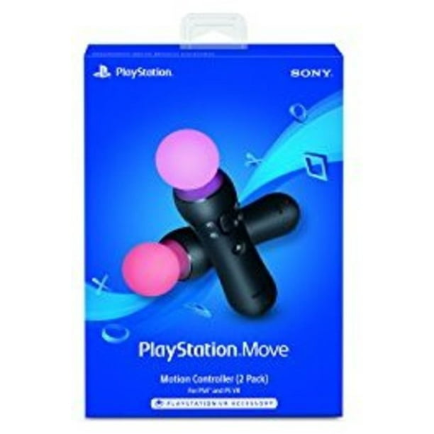 Ps4 Psvr Move Motion Controller Sony Playstation Move Controller 2 Pack 18 Ps4 Walmart Com Walmart Com