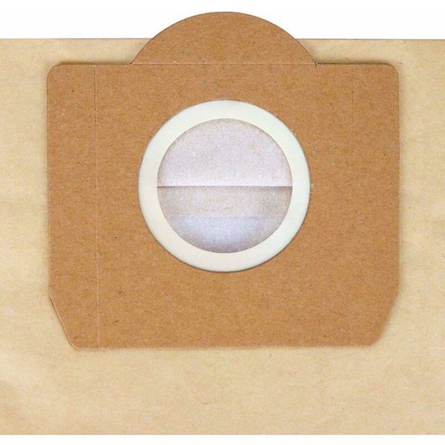 Bolsas de aspiradora para Karcher WD3, WD3P y MV3 - 5 paquetes de bolsas de filtro de papel de repuesto para aspiradoras en seco y húmedo