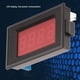thumbnail image 4 of Medidor De Panel De Amperímetro Digital DC 75MV 3 1/2 Pantalla LED Roja Diseño Compacto Fácil Instalación Para Equipos Eléctricos Motores Pequeños Tiempo De Respuesta De 0.3s, 4 of 7