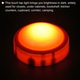 thumbnail image 5 of Uxcell Touch Tap Light LED Push Night Light Battery Powered 3.8inch Red 4 Pack, 5 of 5