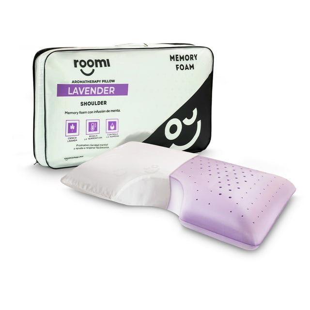 Almohada Shoulder ROOMI Aromaterapia Esencia Lavanda Queen
