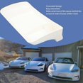 thumbnail image 5 of Behind Screen Storage Tray TPE Dashboard Hidden Tray Center Console Organizer Tissue Holder Replacement for Tesla Model 3 Y White, 5 of 5