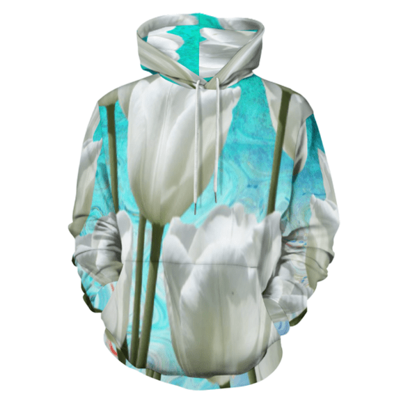 Cartoon Print Graphic Long Sleeve Sweatshirt Hoodie