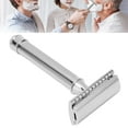 thumbnail image 4 of Manual  Double Edged Shaving  Men Reusable Zinc Alloy Beard  Silver, 4 of 8