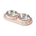 thumbnail image 2 of yotijay Cat Feeder Bowls Convenient Feeding Station ing Double Puppy Food, 2 of 9