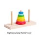 thumbnail image 3 of Ounissouiy Juguete de entrenamiento mental de madera colorido para desarrollar las habilidades de los niños material didáctico en la Torre de Juguetes Educativos 8 capas de color, 3 of 6
