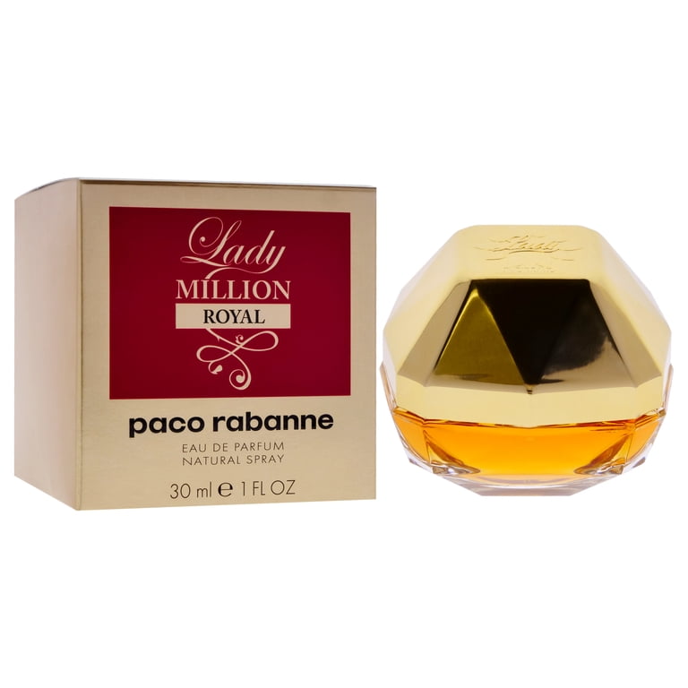 Paco Rabanne Lady Million Royal, 1 oz EDP Spray, Amber Woody
